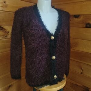 Bishop + Young Bianca Cardigan Sweater V-Neck - NWT - Size XS $160 retail